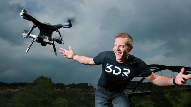 Former DJI North America head Colin Guinn became 3D Robotics chief revenue officer in 2014. He left in September after the Berkeley, Calif.-based company discontinued its consumer market drone, the Solo.