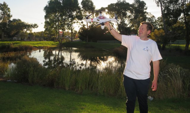Drones to take on water