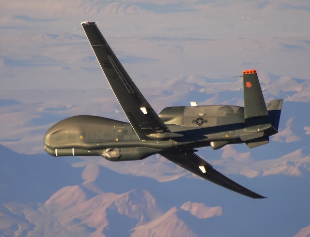 Global Hawk carrying SYERS-2C