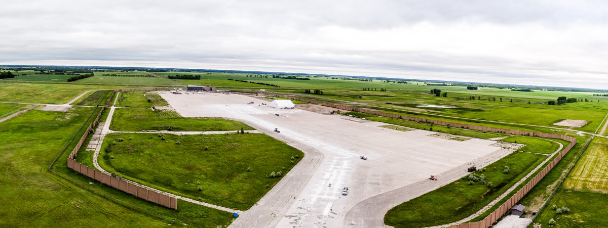 Grand Sky panorama from northeast  - click to enlarge