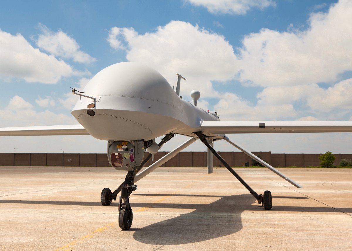 Predator A at Grand Sky - click to enlarge