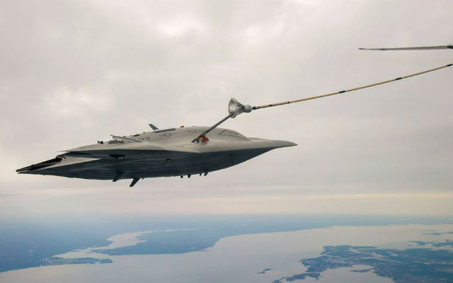 X-47 B refuelling