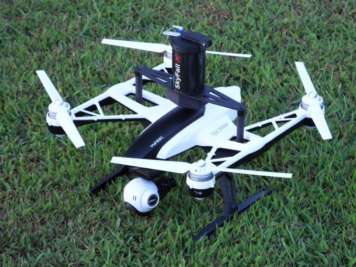 YUNEEC Q500 with autonomous recovery system