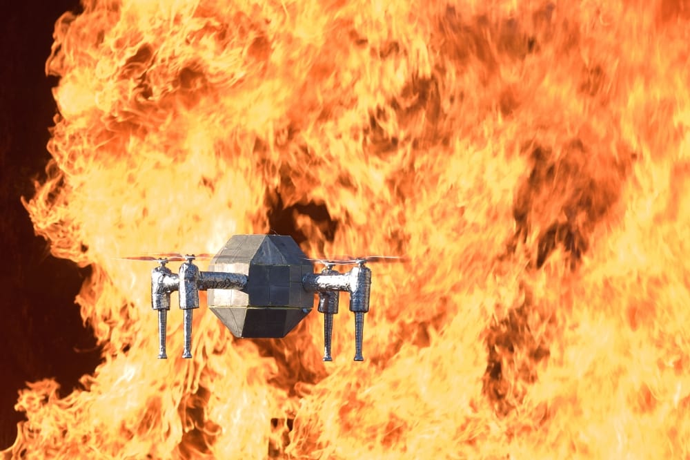 FireDrone Supports the Fire Department