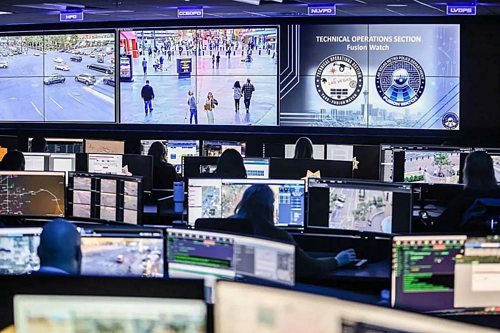 Inside New Police Drone Command Centre in Las Vegas