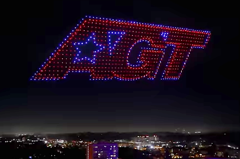 Sky Elements Drone Show Earns GOLDEN BUZZER from Simon Cowell in AGT 2024