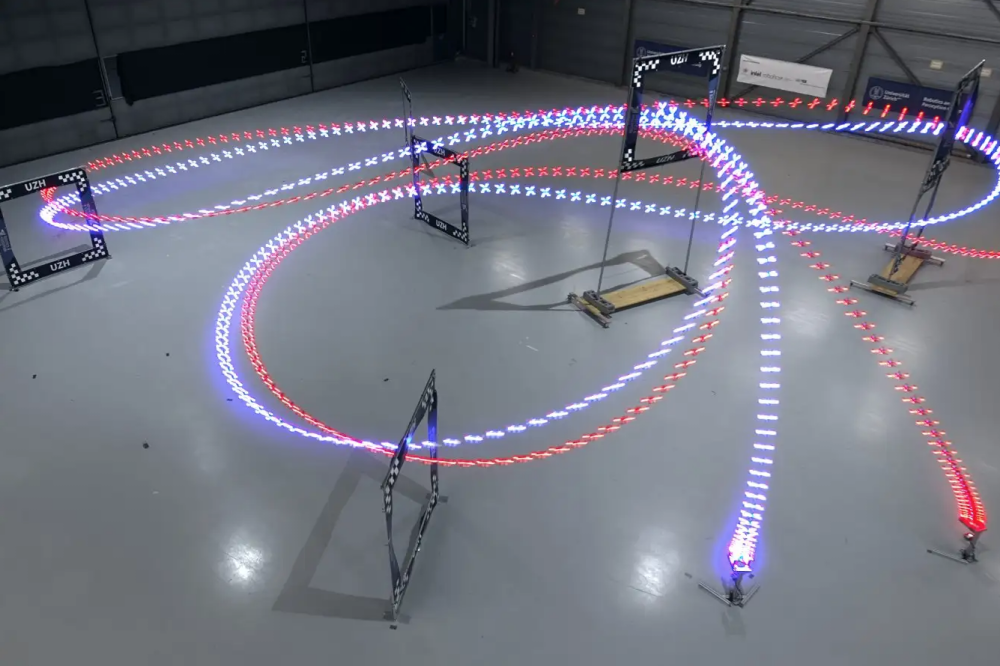 AI Beats Champion Human Pilots in Head-to-Head Drone Races