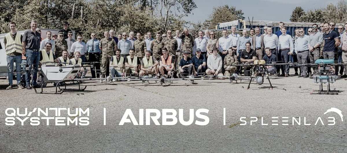 Airbus and Quantum Systems Progress Autonomous Swarm Technology