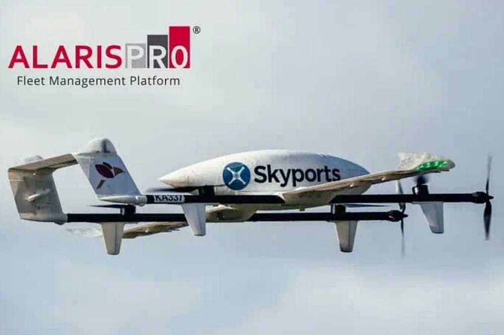 AlarisPro Selected by Skyports Drone Services for UAS Fleet Management