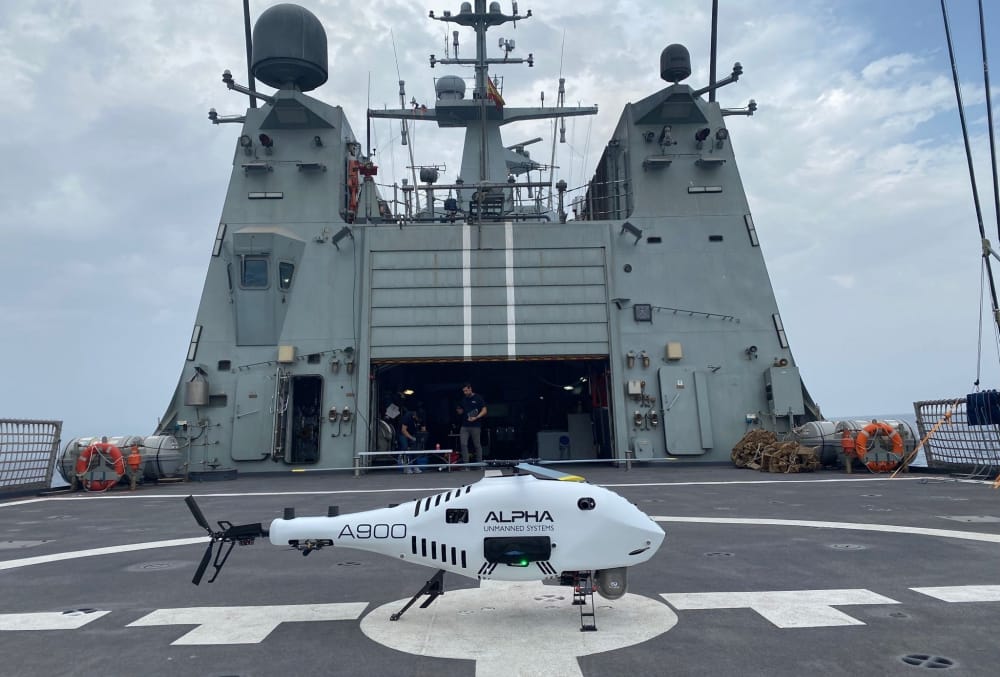 Alpha Unmanned Systems Drones Join the Spanish Armada