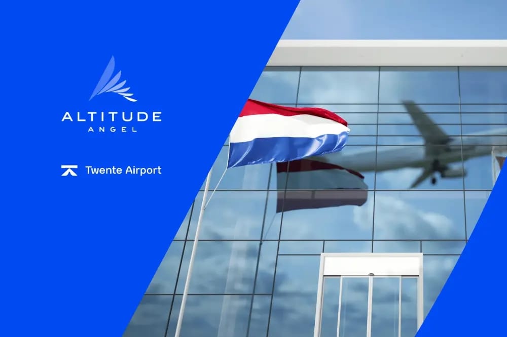 Twente Airport to Deploy Altitude Angel’s Approval Services Platform