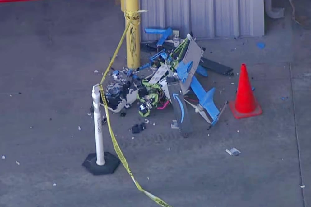 Two Amazon Delivery Drones Crash in West Phoenix