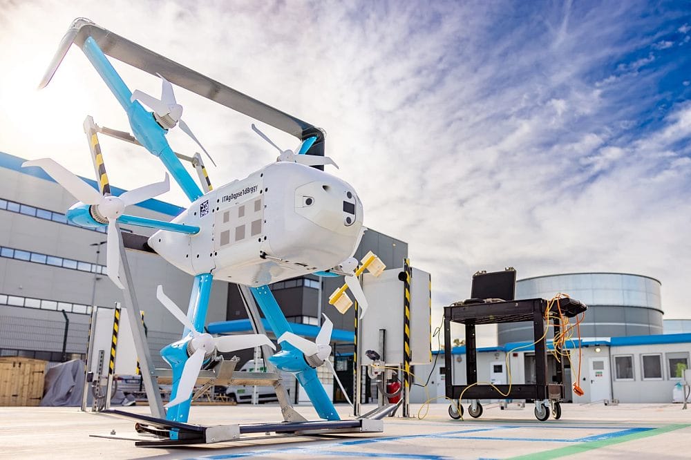 Amazon Names Location of First Planned Prime Air Drone Delivery Centre in the UK