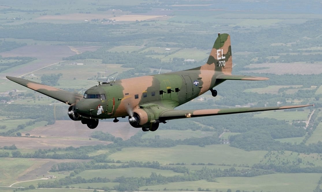 Douglas AC-47 - the Scariest Aeroplane Ever Built
