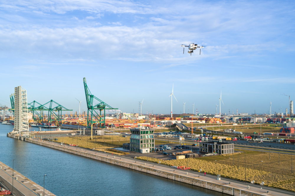 Antwerp-Bruges Launches Port Management Drone Network