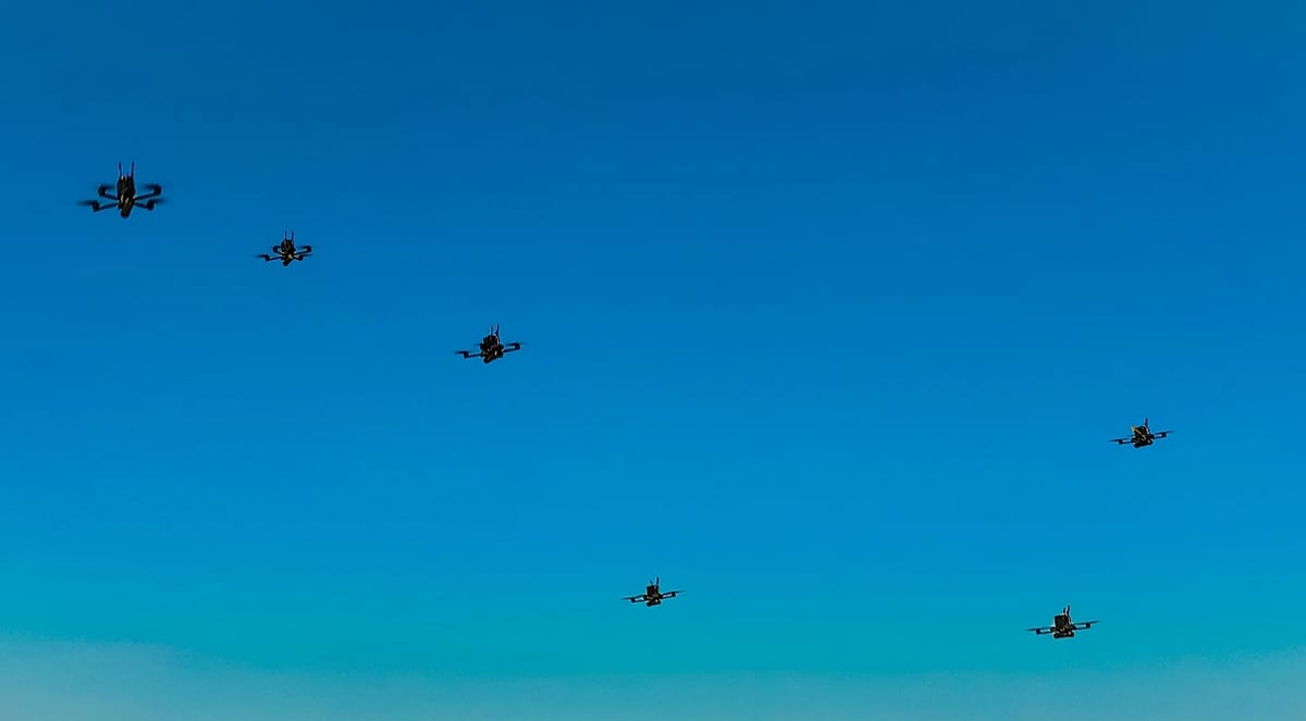 Auterion Performs World’s First Multi-Manufacturer Swarm Strike Demonstration