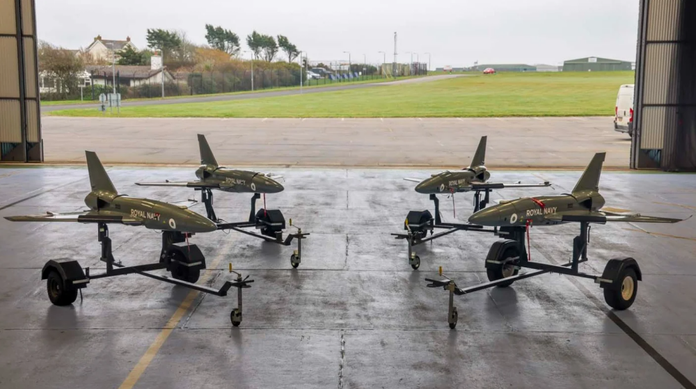 UK Royal Navy Takes Delivery of Banshee Jet 80+ Drones