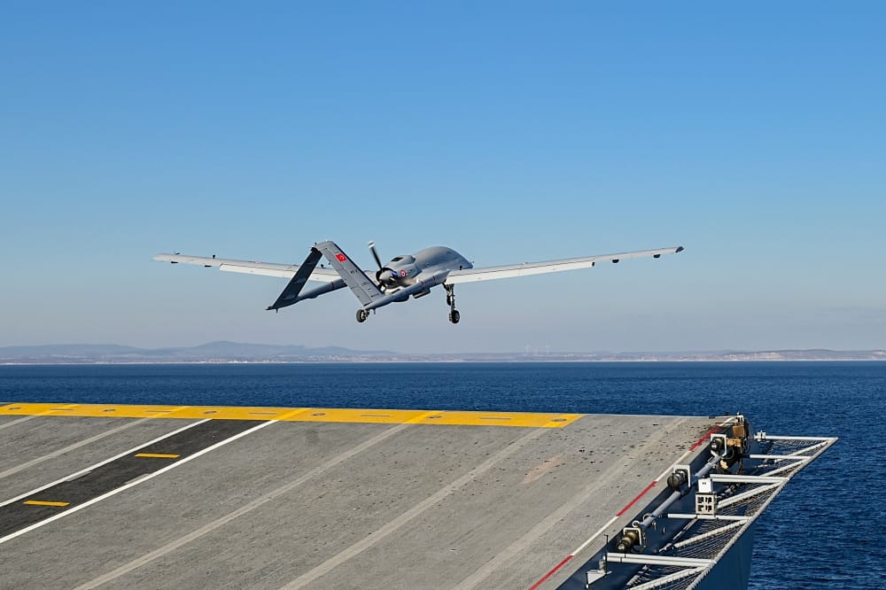 Bayraktar TB3 UAV Successfully Continues Ship Tests