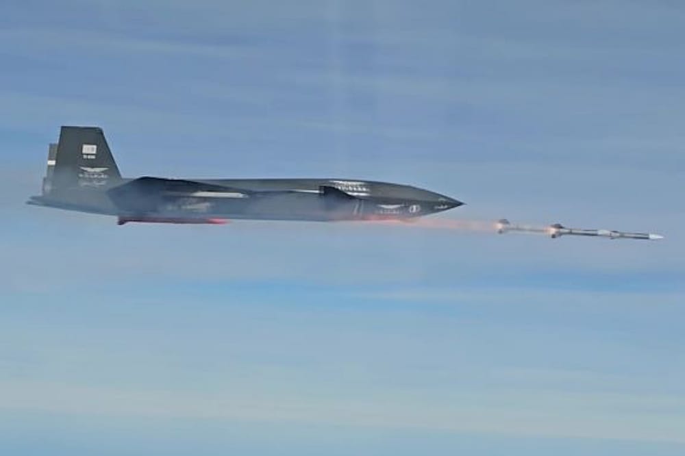 Bayraktar Kizilelma Unmanned Fighter Executes Beyond Visual Range Simulated Air-to-Air Strike