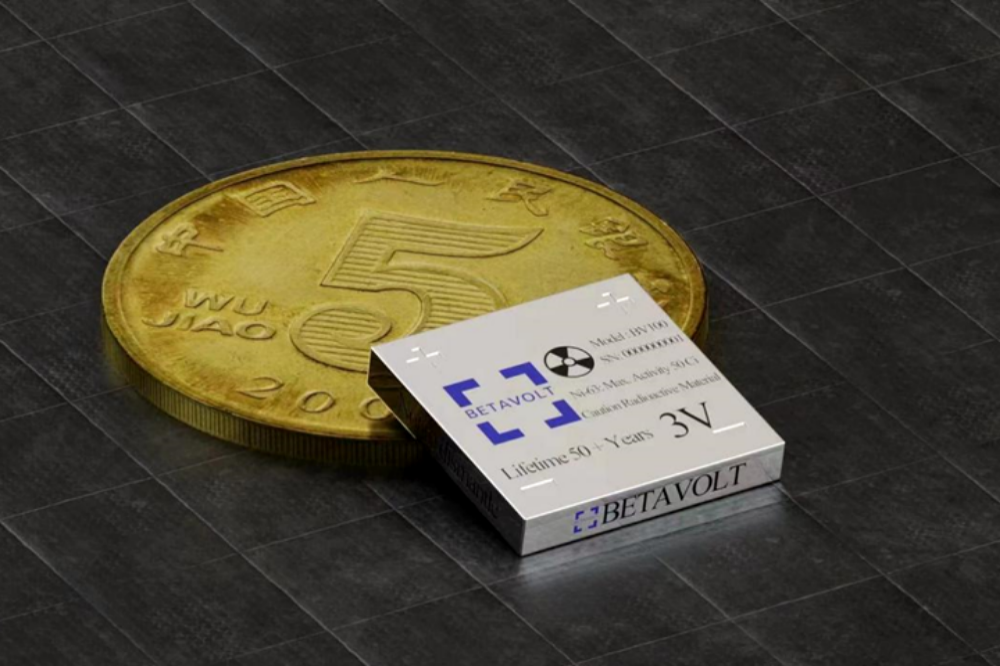 Chinese Startup's Coin-Sized Nuclear Battery Could Fly Drones 'Continuously'