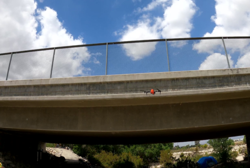 UAS Center at SBD Supports Drone-Enabled Bridge Inspections