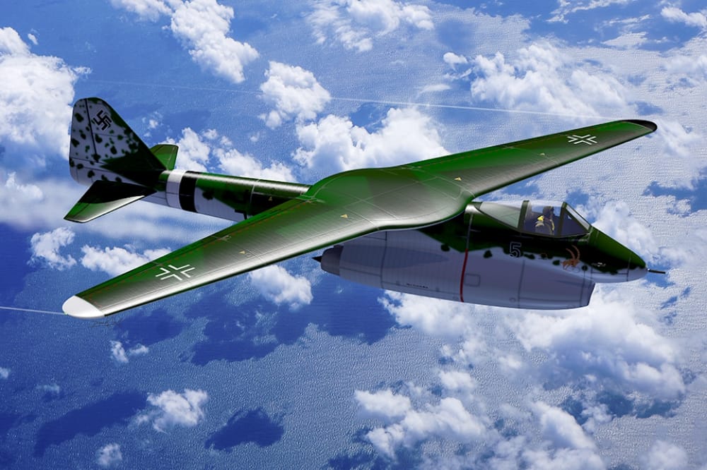 Blohm & Voss P 202 - Germany's Slewed-Wing Jet Fighter