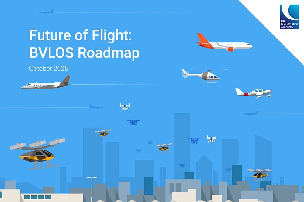 UK Civil Aviation Authority Publishes Future of Flight: BVLOS Roadmap