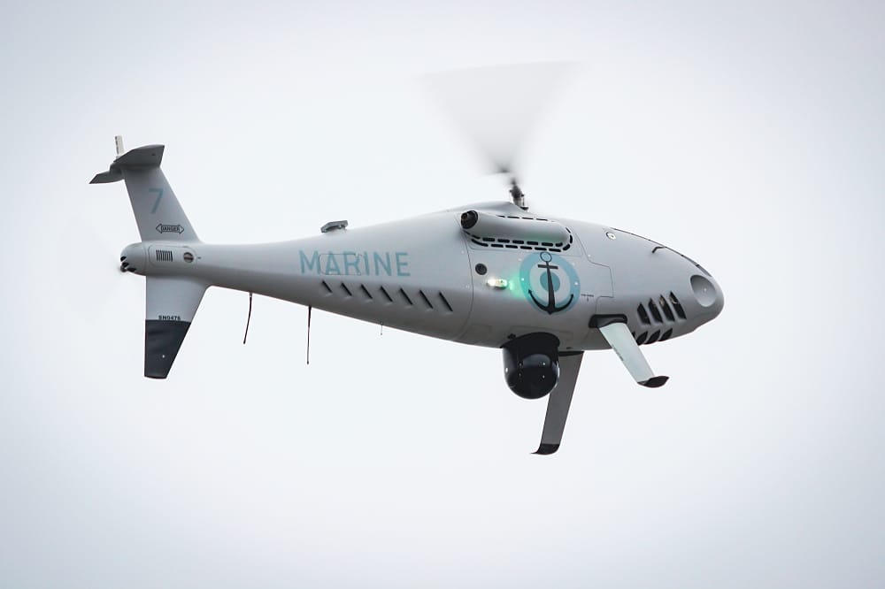 French Navy’s CAMCOPTER S-100 Squadron Secures Waters During the Olympic Games 2024
