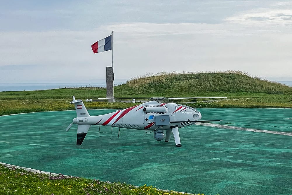Schiebel CAMCOPTER S-100 Supports European Coastguard Functions in France and Belgium