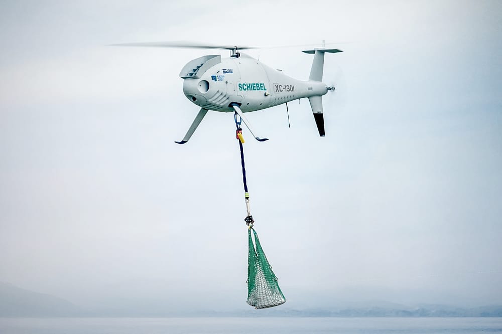 Schiebel CAMCOPTER S-100 UAS Selected for European Defence Agency  Cross-Domain Logistics Programme