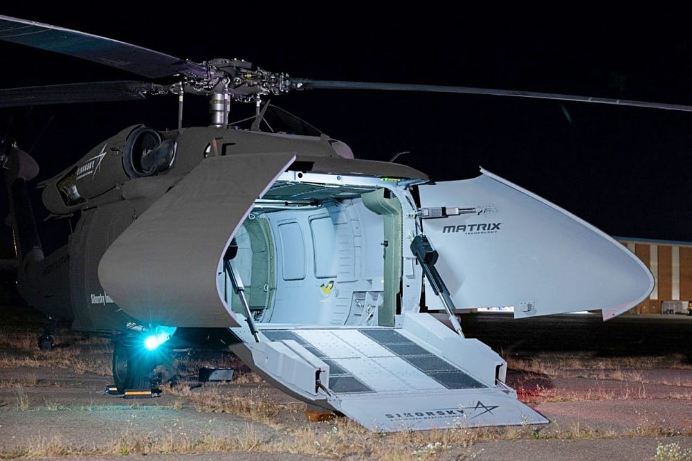 Sikorsky Converts BLACK HAWK into U-Hawk, a Battle-Ready Autonomous UAS