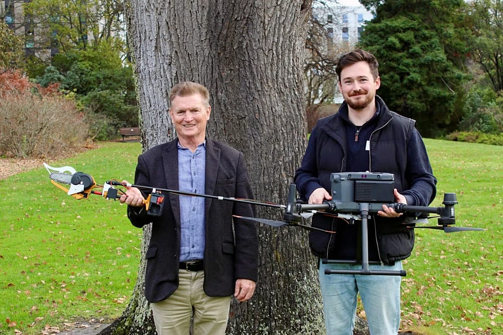 AI Chainsaw Drones Revolutionising Arborist Jobs