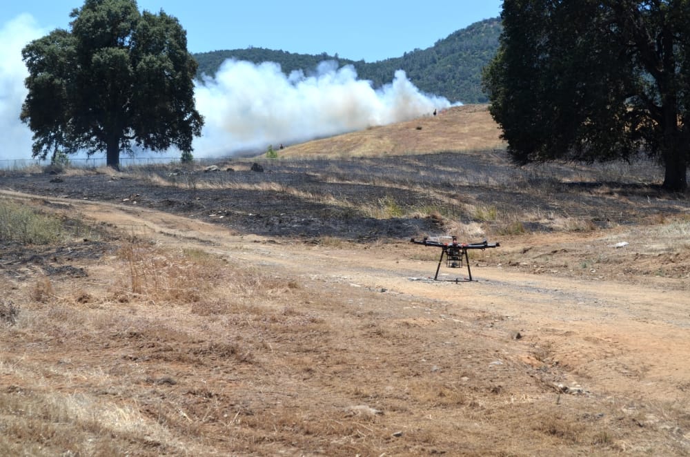 New Drone Research Advances Wildfire Monitoring