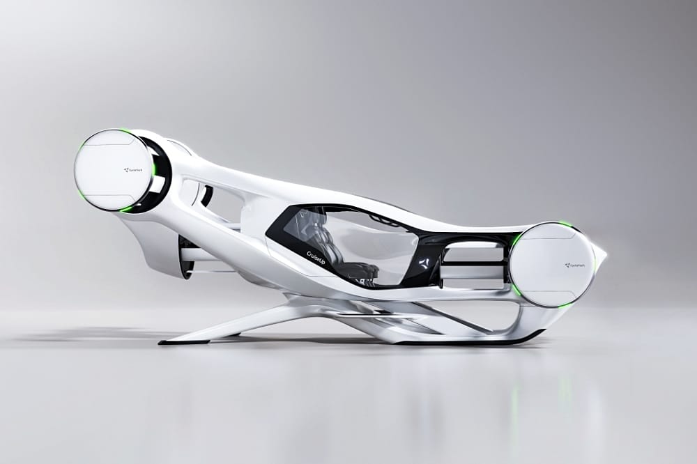 CycloTech's  ‘BlackBird’ Flying Car Demonstrator has Thrust-Vectoring Propulsion System