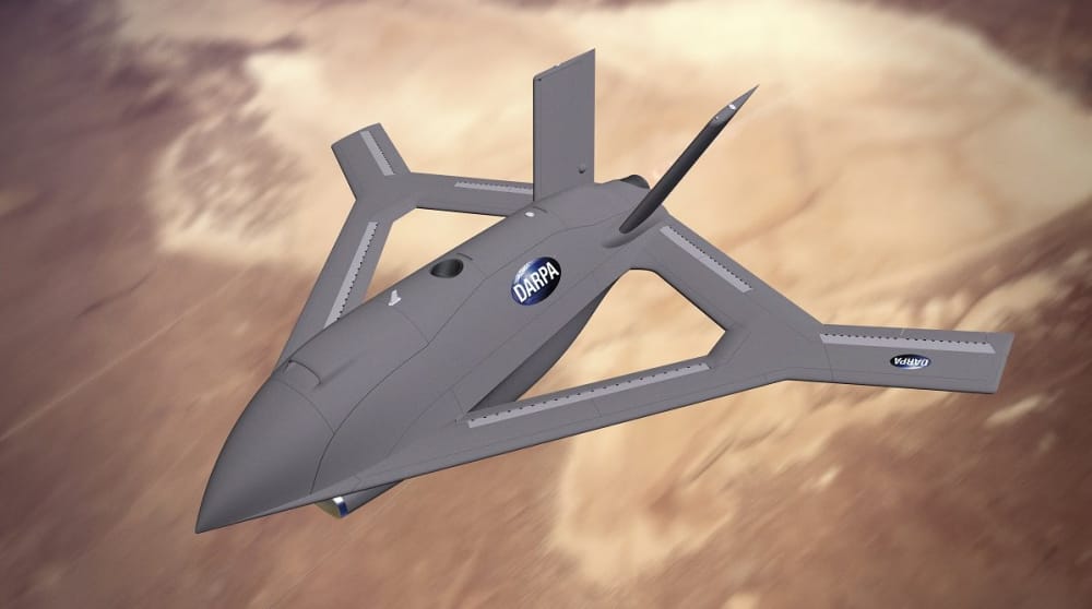 DARPA's X-65 has no External Control Surfaces