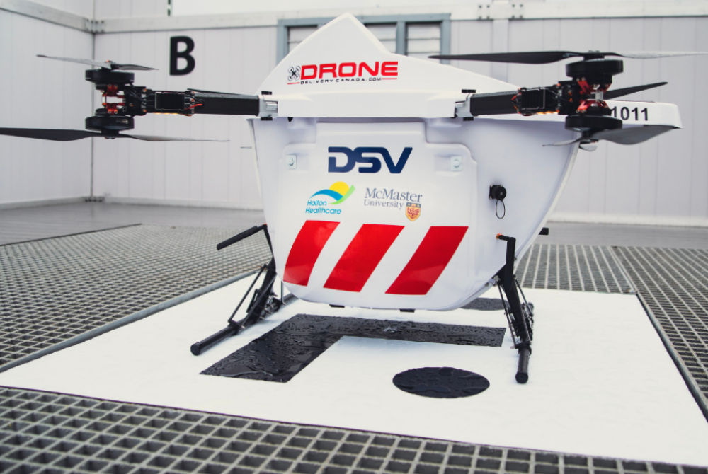 Drone Delivery Canada Adopts Detect and Avoid System for Medical  Delivery Route