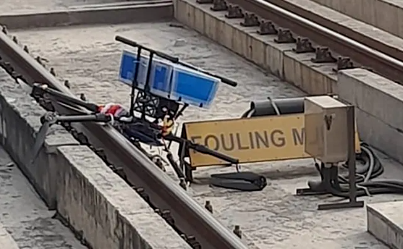 Drone Carrying Med Supplies Crashes on Delhi Metro Tracks