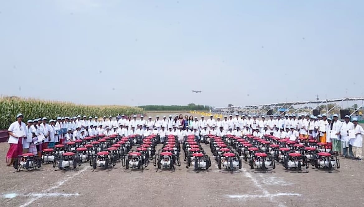 Indian Conglomerate Bets Big on Agricultural Drone Market