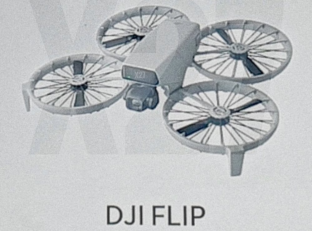 DJI FLIP with Compact Folding Design Leaked