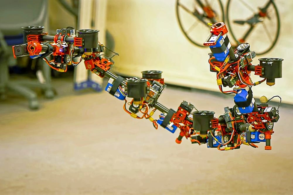 Dragon Drone Uses Thrust Vectoring to Carry Objects