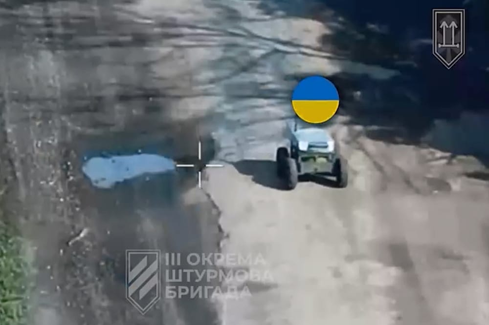 Ukraine Captures Russian Troops Using Only Drones and Robots