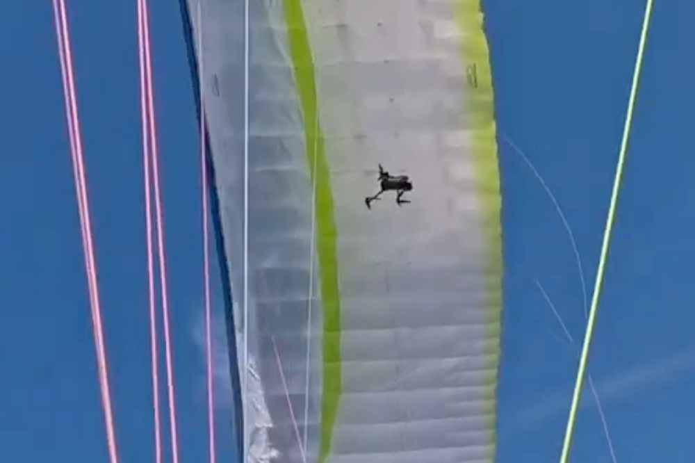 Drone Collides with Paraglider, Forcing Emergency Landing