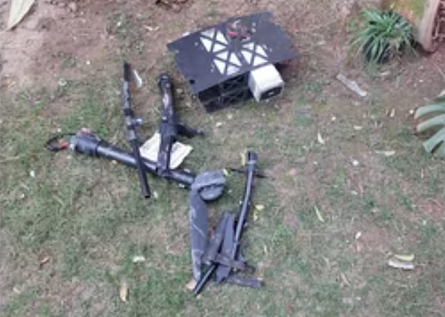 Drone Delivering Frozen Chicken Crashes in Residential Area