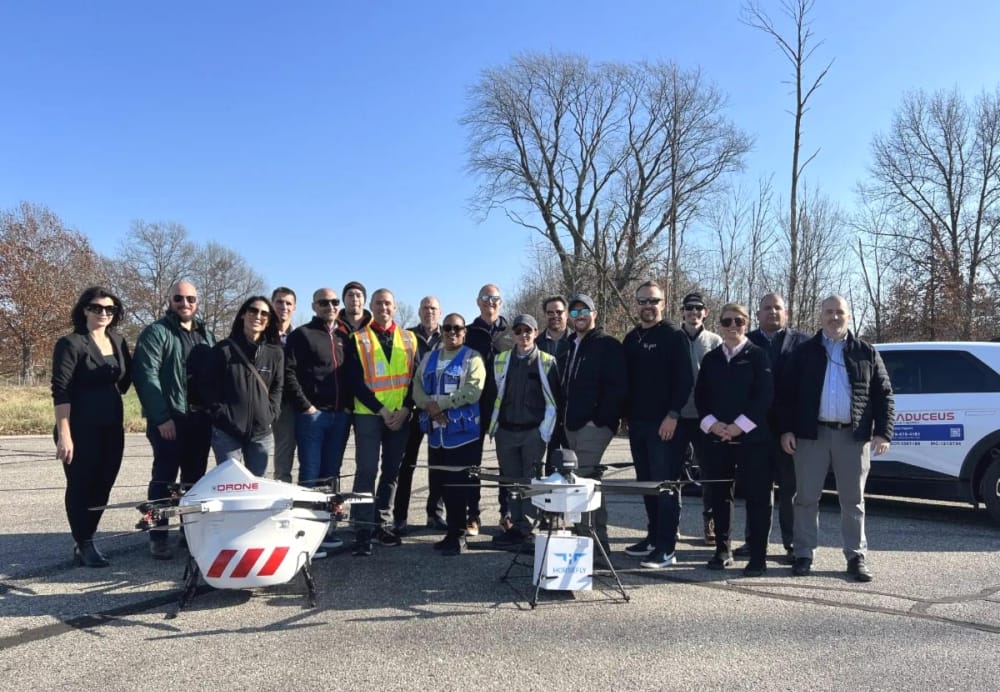 Drone Delivery Canada Demonstrates Medical Drone Delivery in Michigan