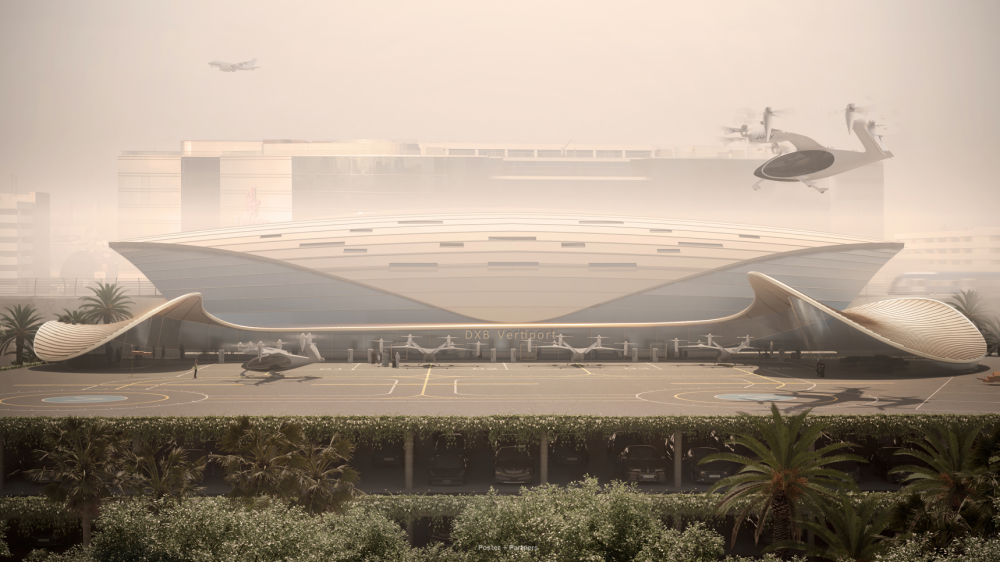Skyports Infrastructure’s Design for Vertiports Approved in Dubai