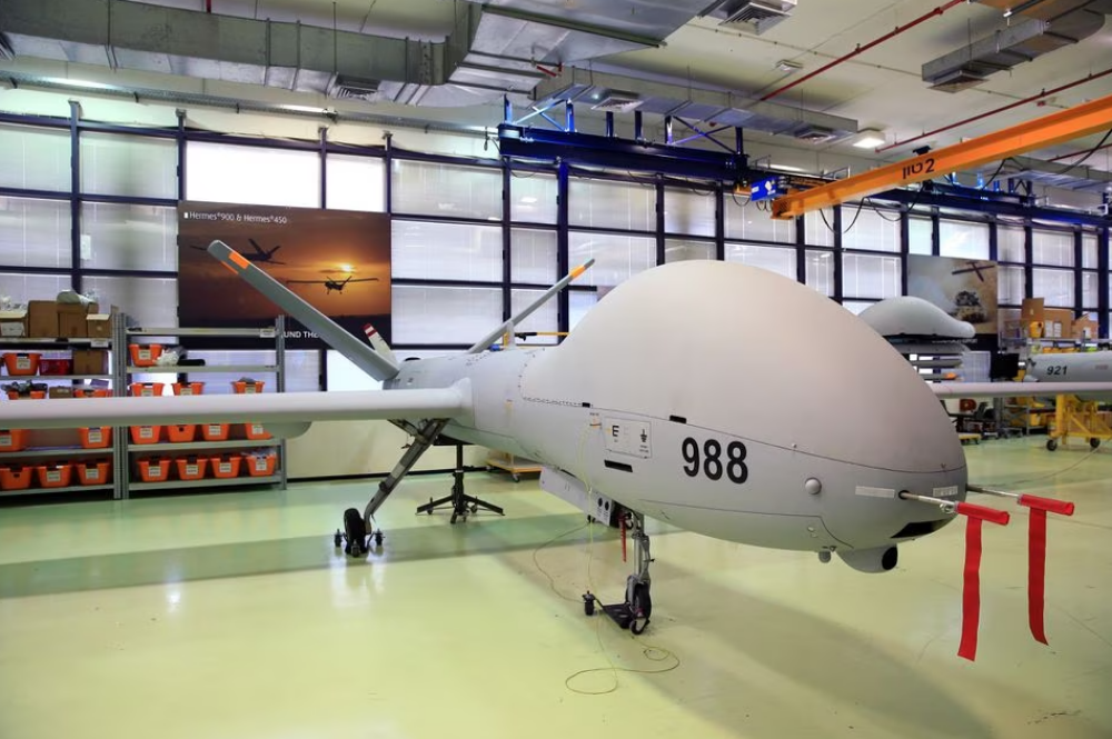 Israeli Drones Payload up to Tonne of Gravity Bombs