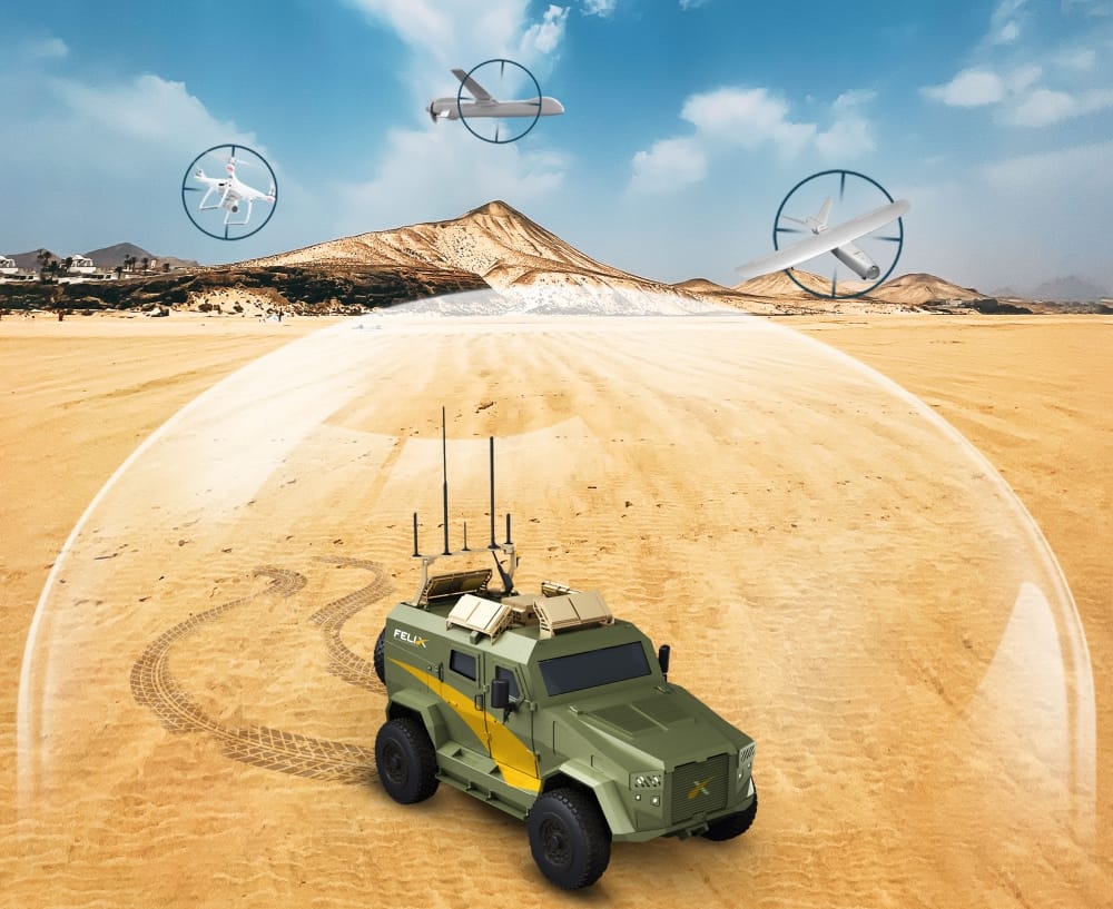 Turkey's Meteksan Exhibits C-UAS System at IDEF 2023
