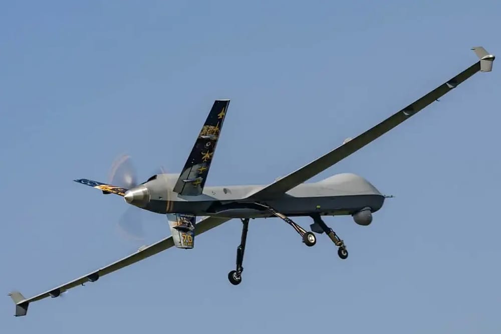First Royal Netherlands Air Force MQ-9 Reaper Flight in Dutch Airspace