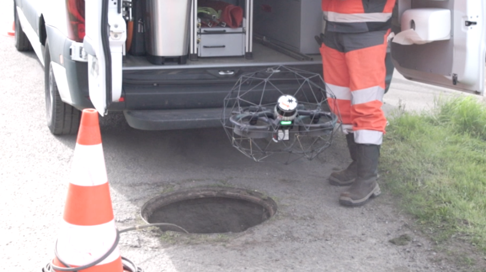 Veolia Water Chooses Elios Drones to Improve Efficiency and Safety of Inspections