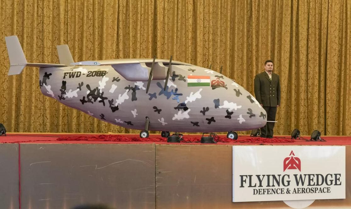 Flying Wedge Defence Unveils India’s First Indigenous Bomber UAV
